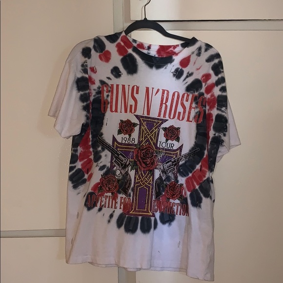 GUNS N’ROSES tye dye tshirt - Picture 1 of 1